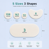 Pellure Acne Patch Variety Pack — 443 Count, 5 Sizes
