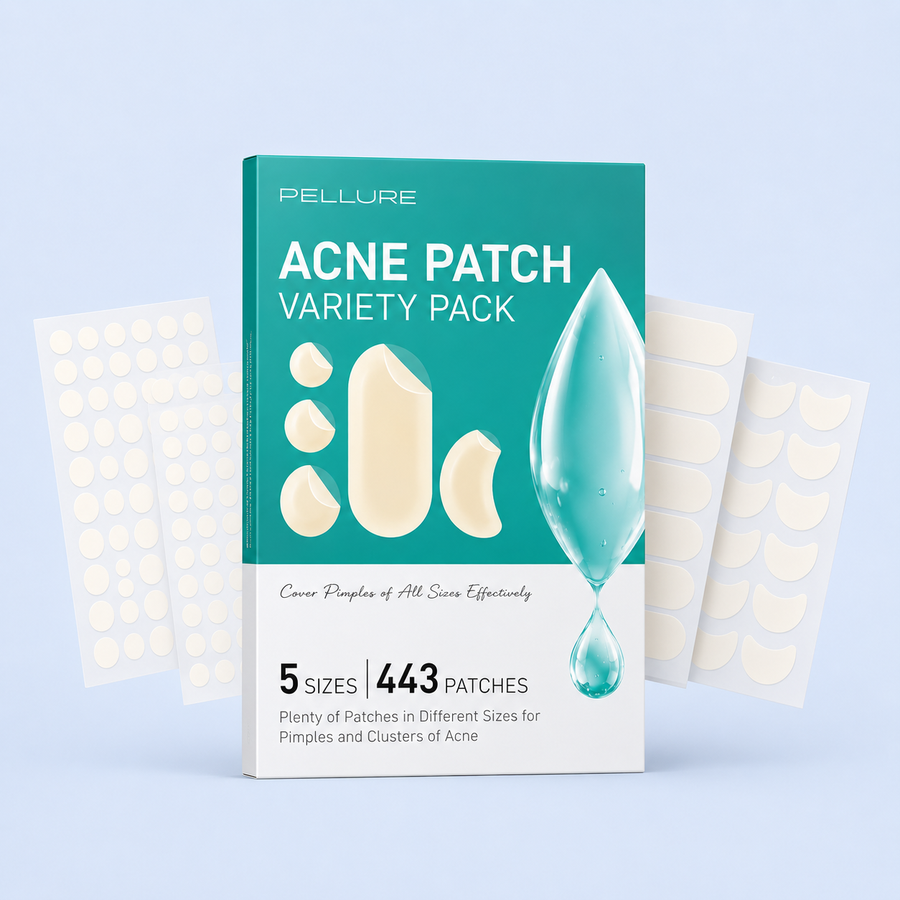 Pellure Acne Patch Variety Pack — 443 Count, 5 Sizes